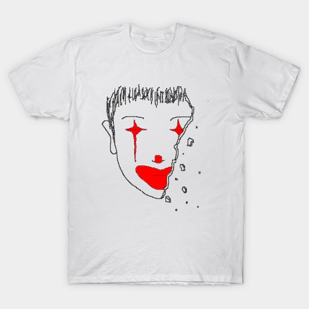 Sad Clown T-Shirt by MTJ